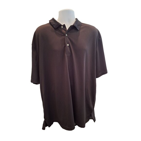 Ben Hogan Performance Short Sleeve Polo Shirt Mens 3 XL Black - Picture 1 of 9